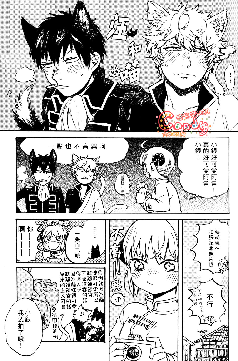 (HARUCC19) [3745HOUSE (ミカミタケル)] LIKE CAT AND DOG (銀魂) [中国翻訳]