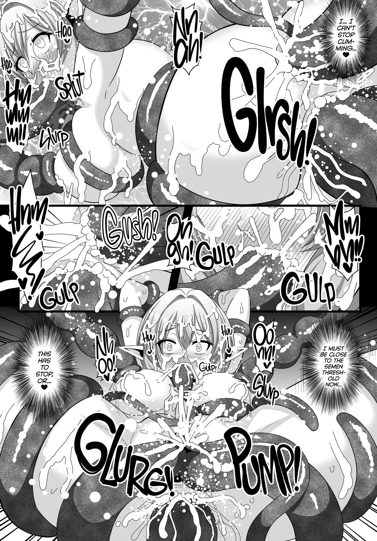 [クレイトス (龍之介)] ゴブリンズレイパー～妖精弓手×輪姦&触手～ (ゴブリンスレイヤー) [英訳] [無修正] [DL版]