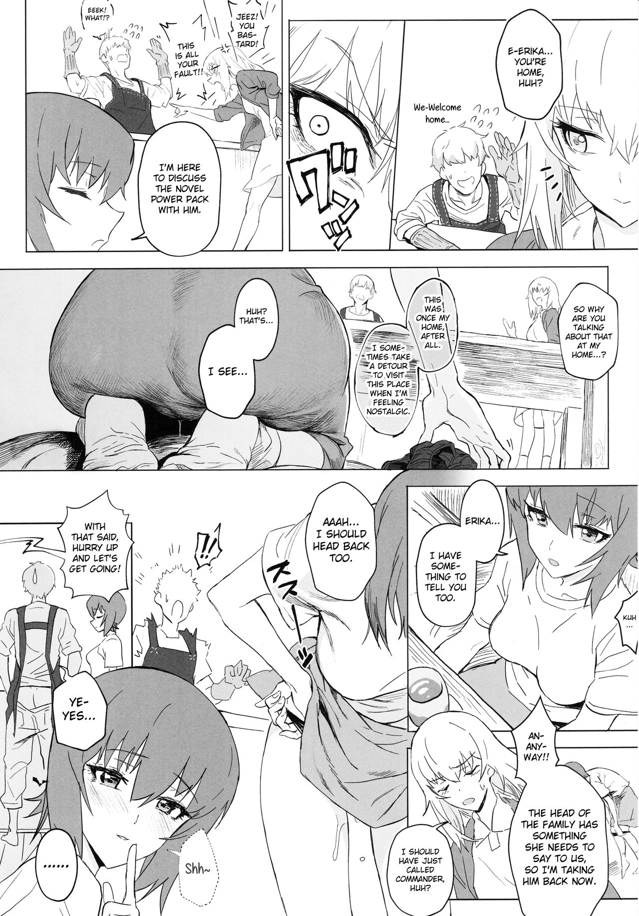 (C94) [SHIOHAMA (反骨max)] ERIKA vol.3 (ガールズ&パンツァー) [英訳] [無修正]