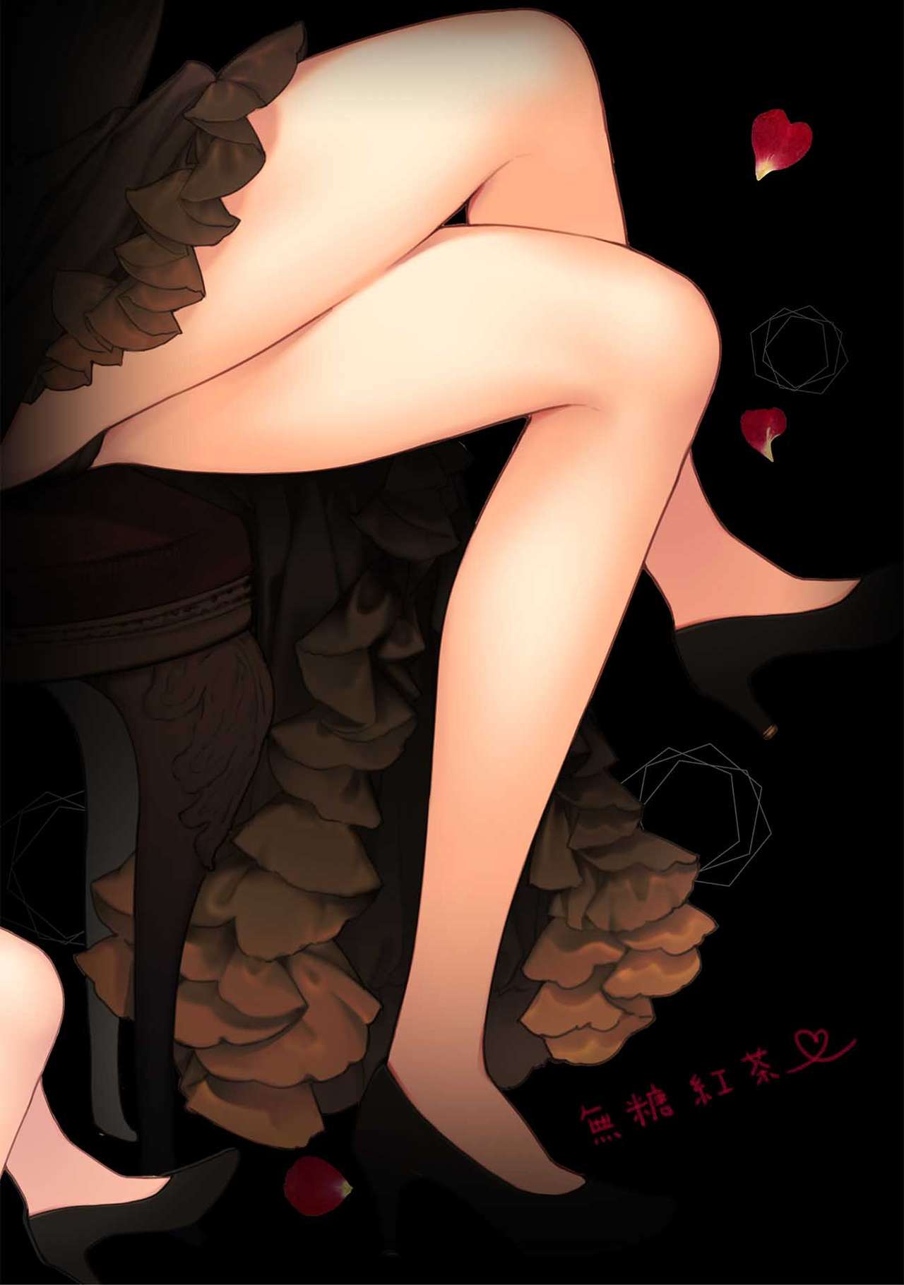 [無糖紅茶] 高飛車巨乳お嬢様と秘密のえっち [英訳] [DL版]