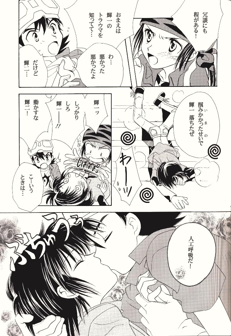 (CC大阪45) [東三国仮面卯 (うさみ沙奈、絹衣豆子、斎藤まほ)] ダーク&ライト (デジモンフロンティア)