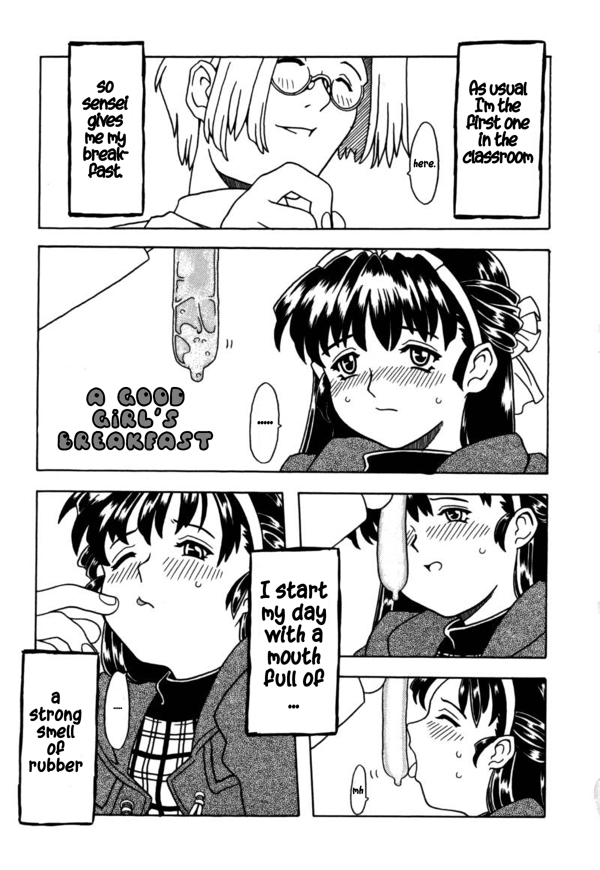 [ゴージャス宝田] おりこうぱんつ[英訳]