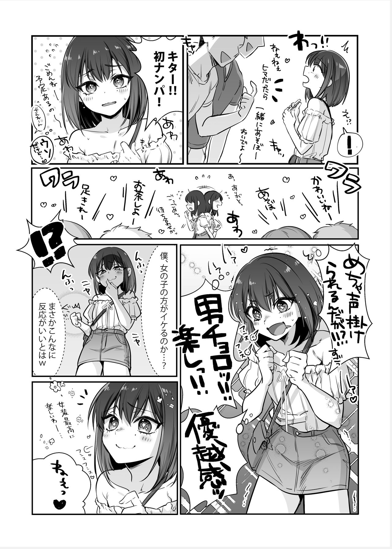 [NUH (森乃ばんび)] 初心者女装男子♂をメス堕ちさせてみた！ [DL版]