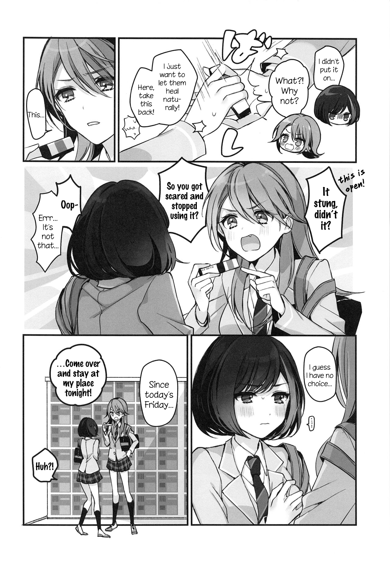 (C97) [スパンコールオペラ (mamaloni)] おくすりぬれたね (BanG Dream!) [英訳]
