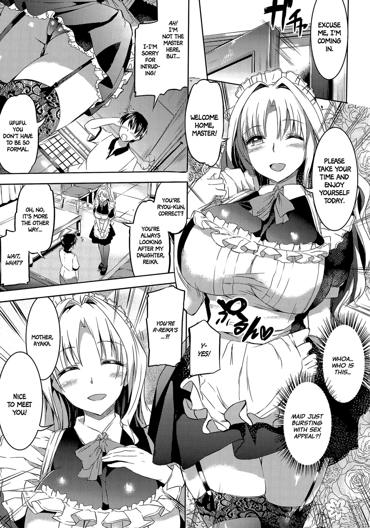 [神代竜] お嬢様のメイド事情 第1-3話 [英訳]