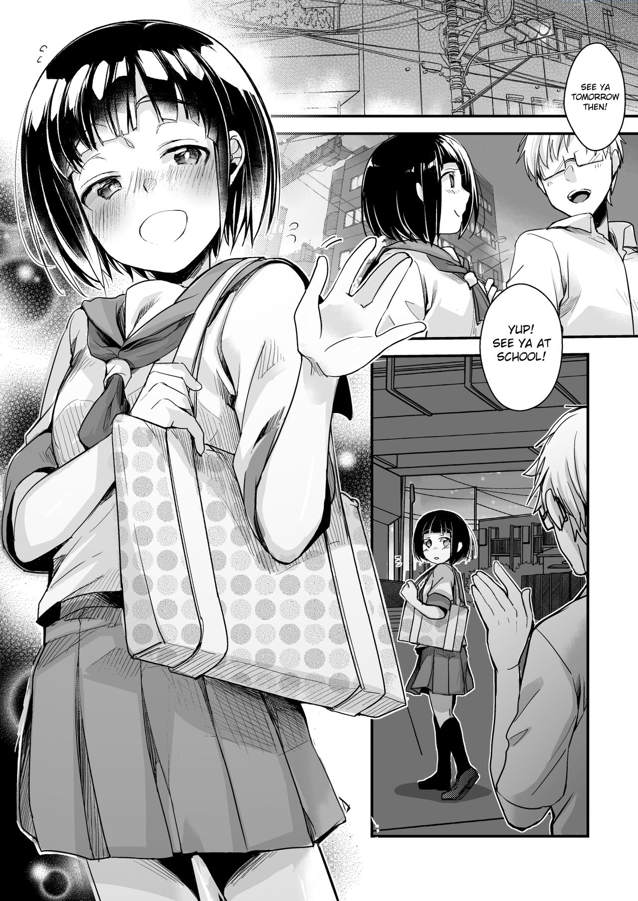 [TWILIGHT DUSK (藍夜)] 同じ塾に通うようになっていい感じになった女の子が講師とハメ撮り決めてた話 [英訳] [DL版]