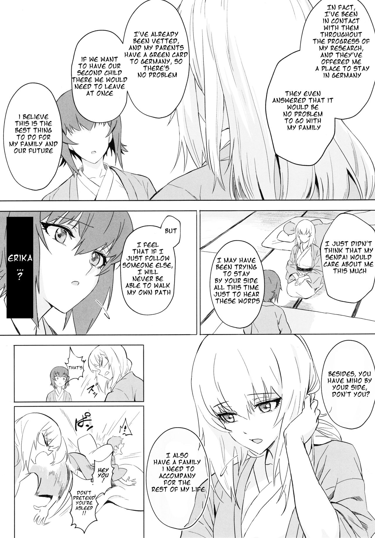 (C94) [SHIOHAMA (反骨max)] ERIKA vol.3 (ガールズ&パンツァー) [英訳]