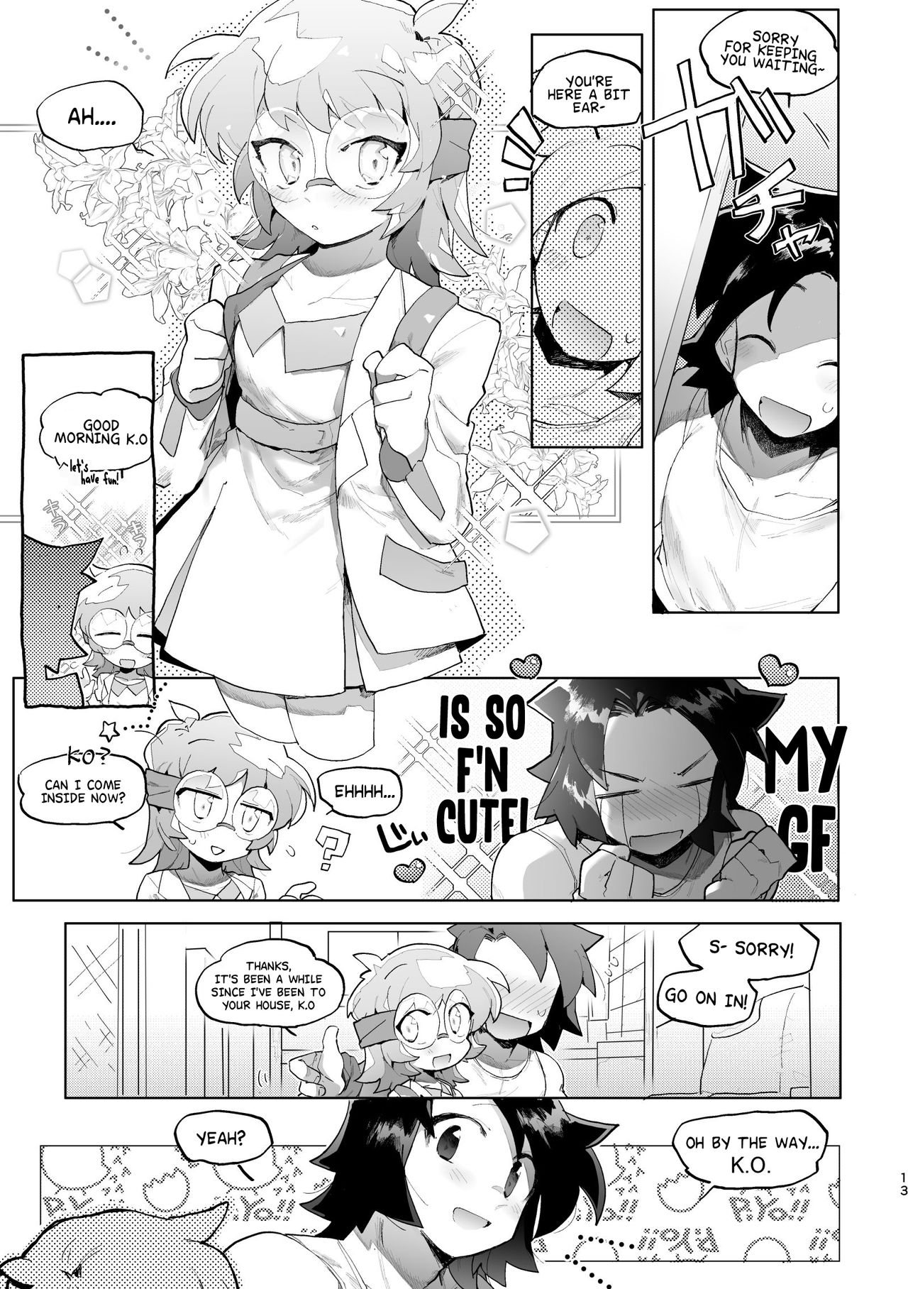 [ゴ℃ (ごもく)] 君と××したい!2 (OK K.O.! めざせヒーロー) [英訳] [DL版]