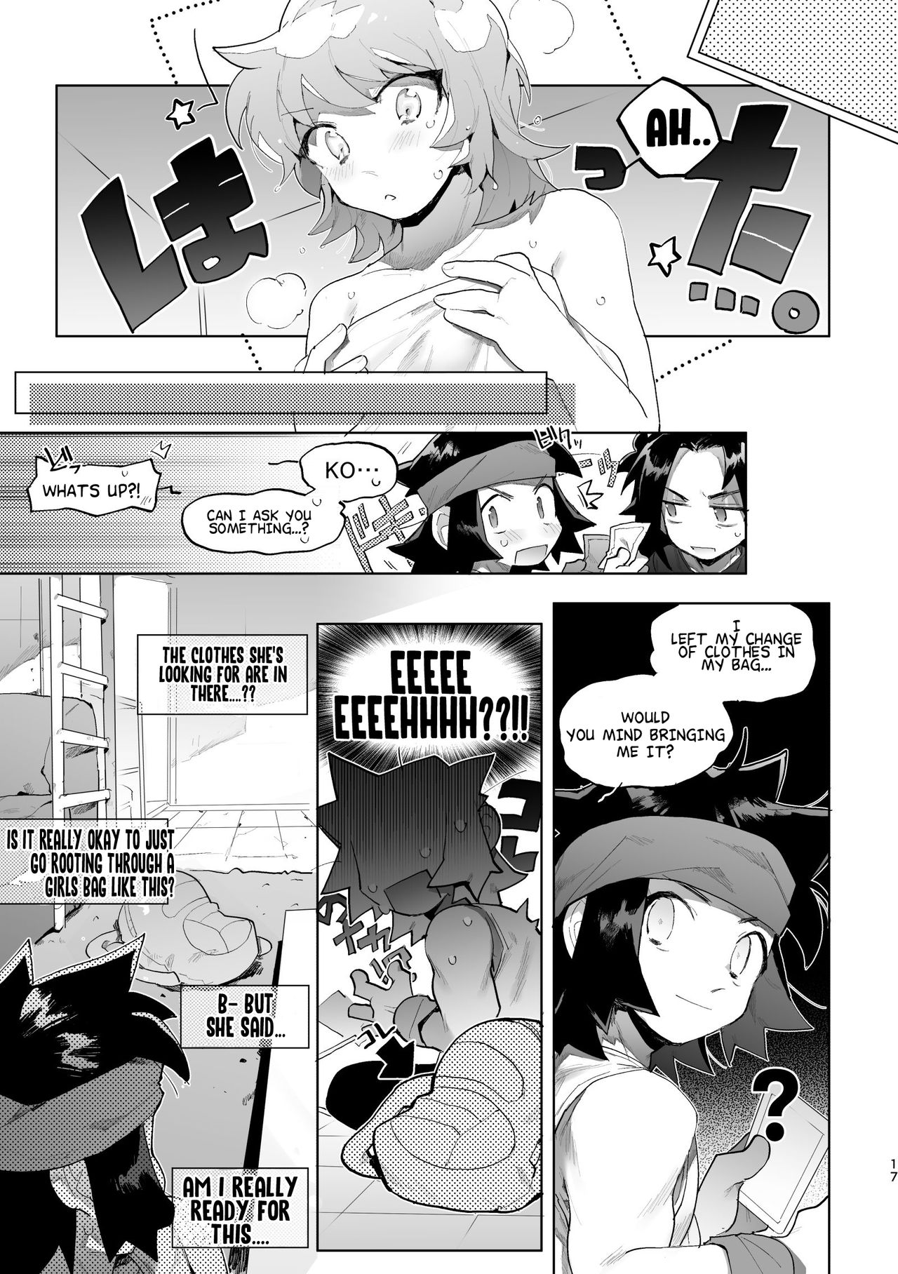 [ゴ℃ (ごもく)] 君と××したい!2 (OK K.O.! めざせヒーロー) [英訳] [DL版]