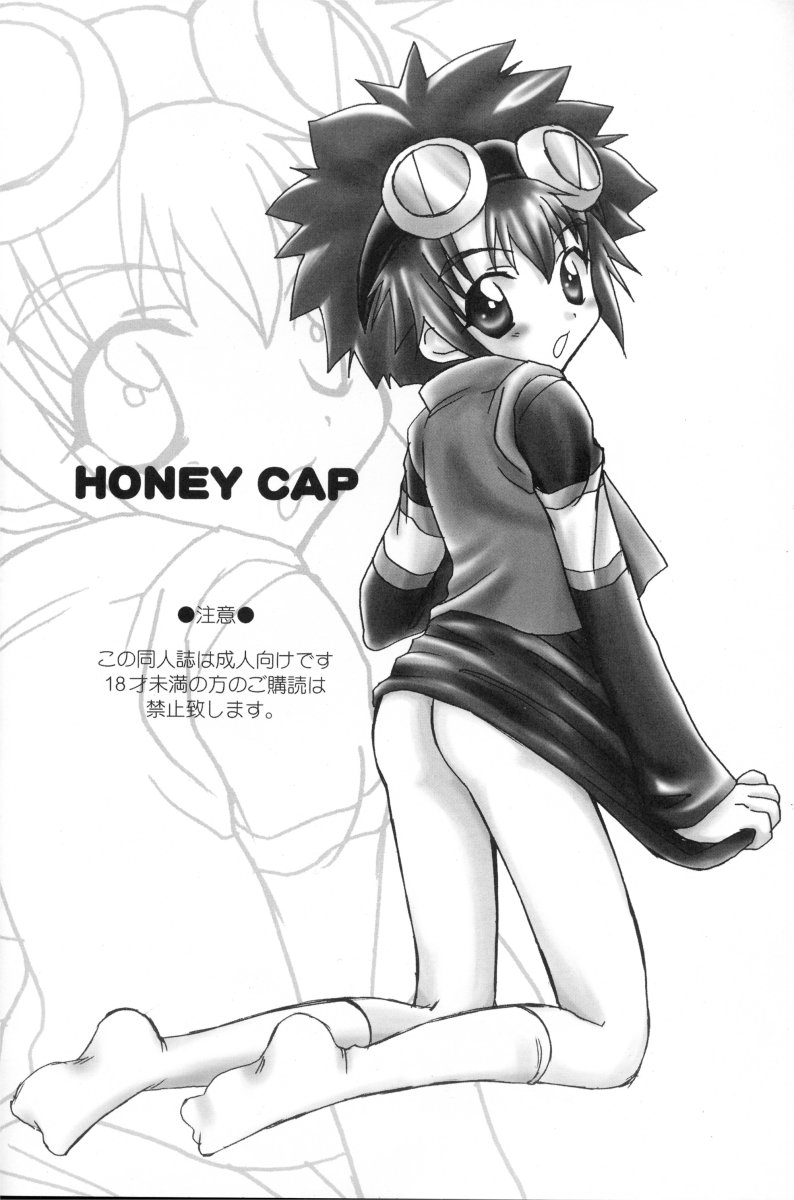 (C61) [放課後パラダイス (さそりがため)] HONEY CAP (デジモンアドベンチャー02) [英訳]