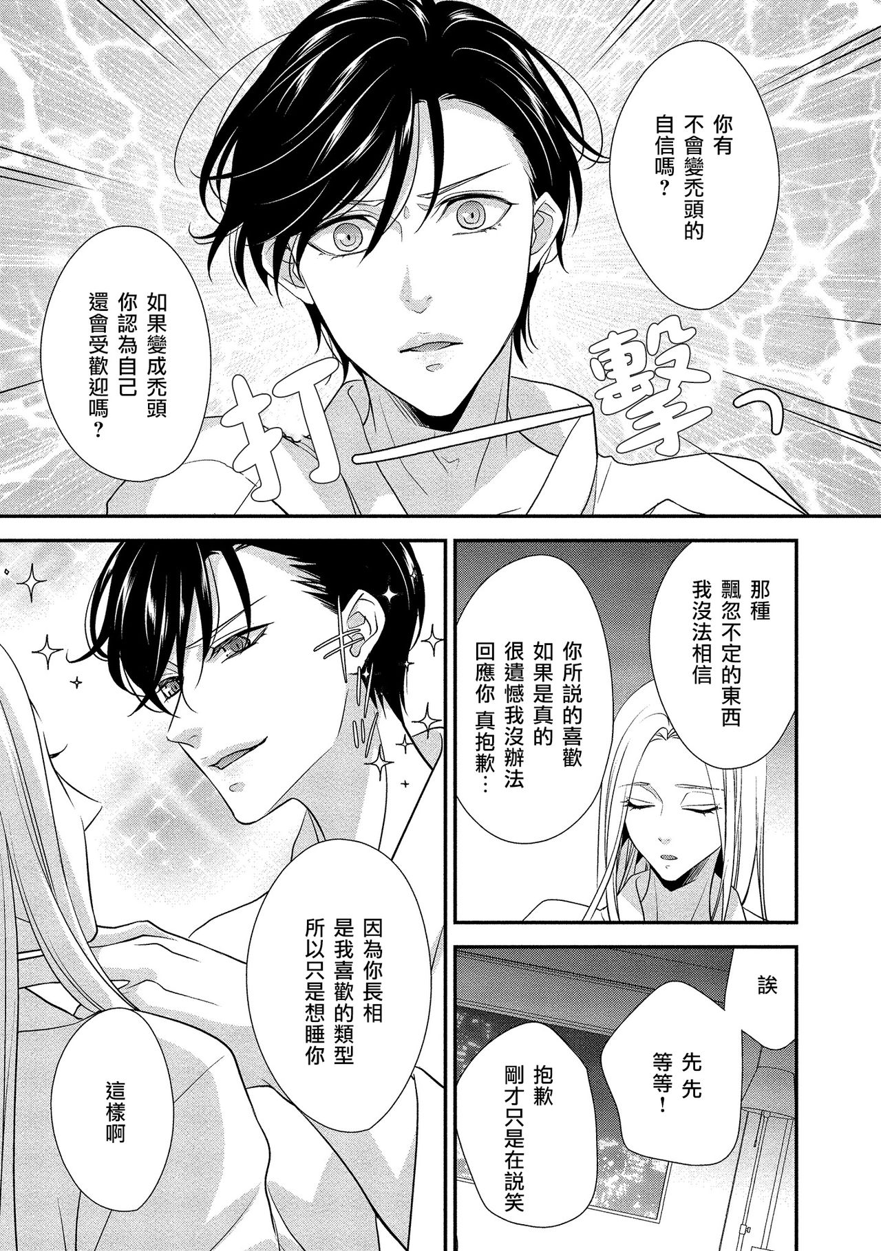 [愛染マナ]性行為を前提としたお誘いですか？～肉食ナルシストと絶対恋愛しない女子～ 第1-2話 [中国翻訳]