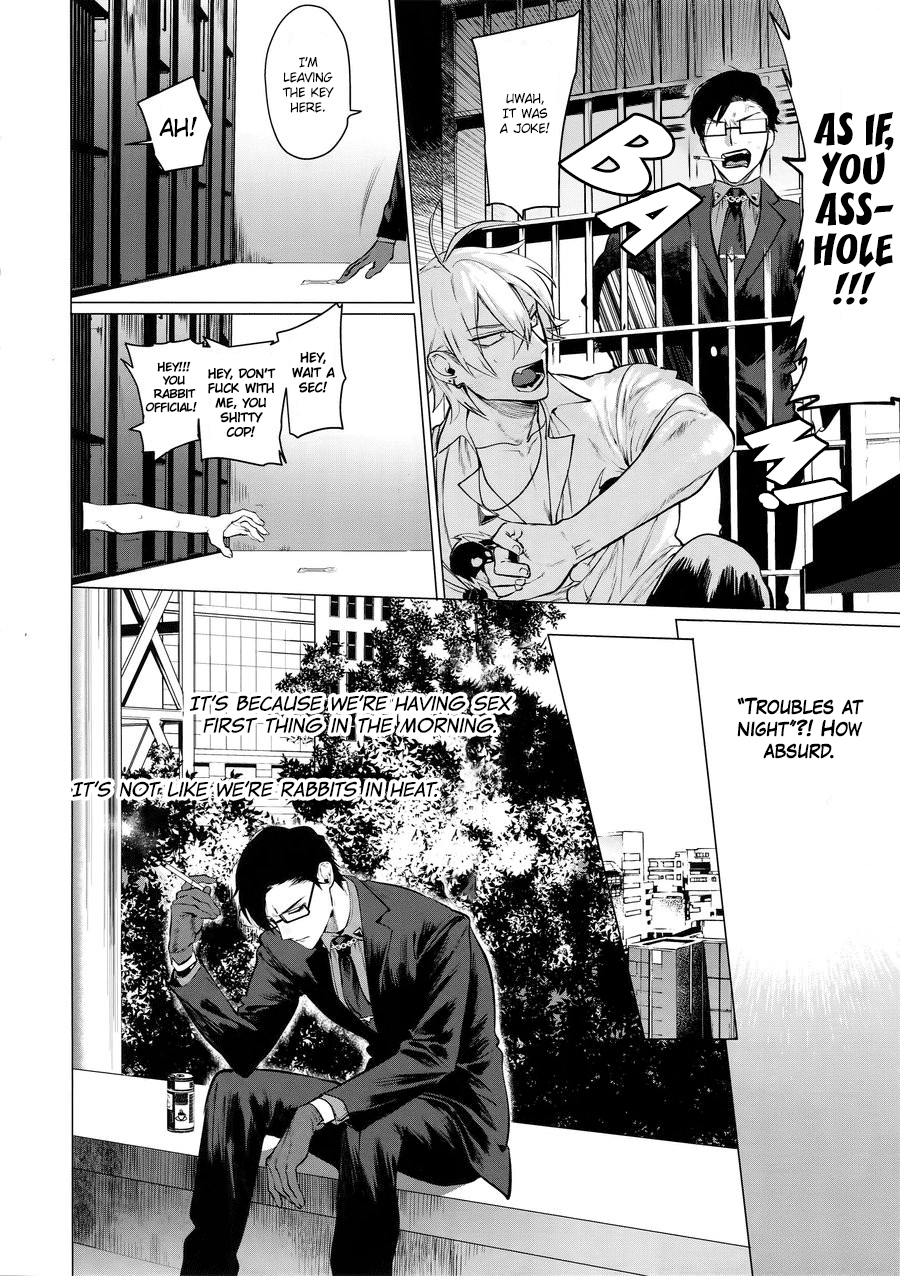 (CrazyLyricBattle2) [SERVICE BOY (ホン・トク)] 閨の二羽 (ヒプノシスマイク) [英訳] [無修正]