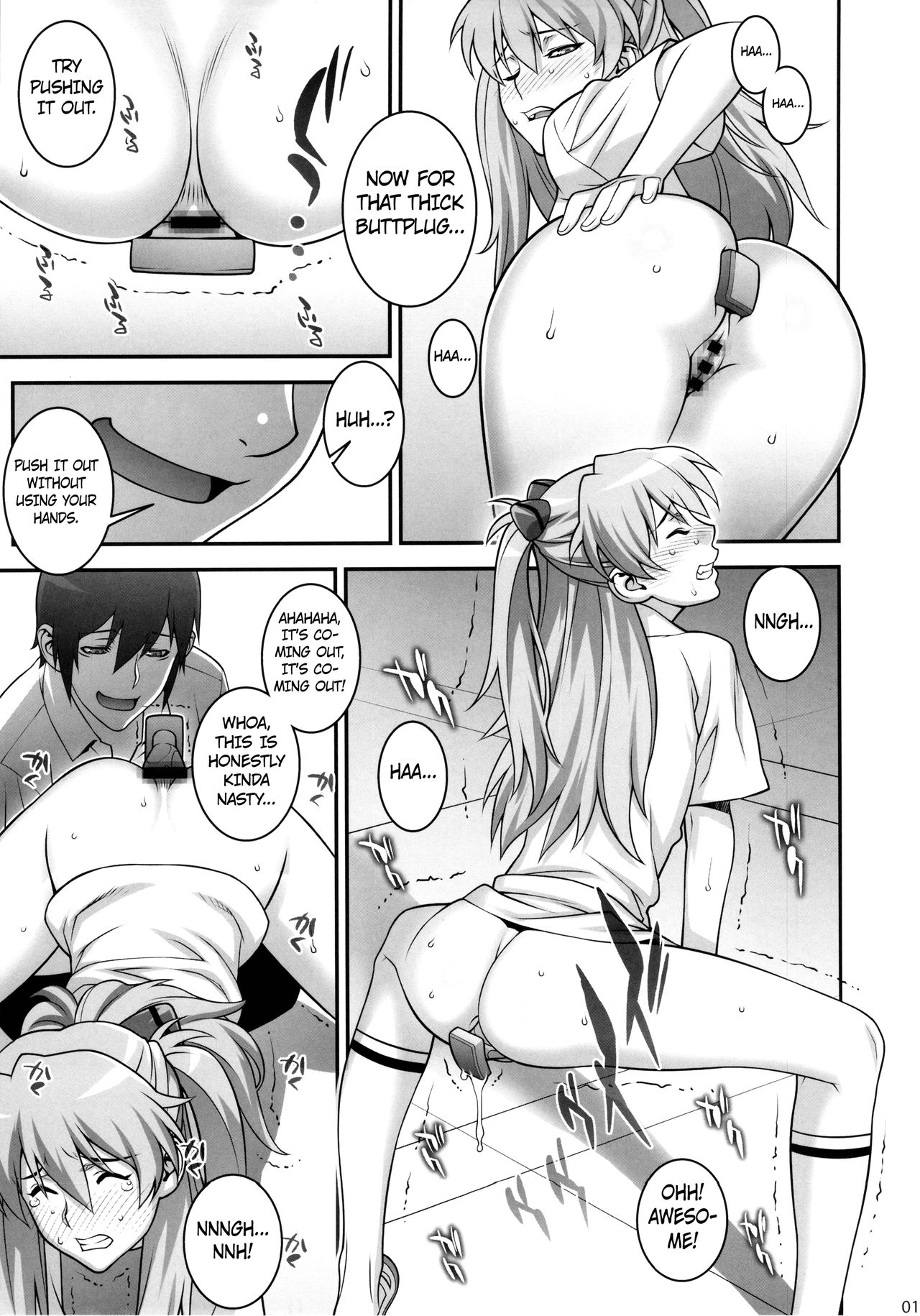 (サンクリ48) [もっちー王国 (もっちー)] おねだり asuka (新世紀エヴァンゲリオン) [英訳]