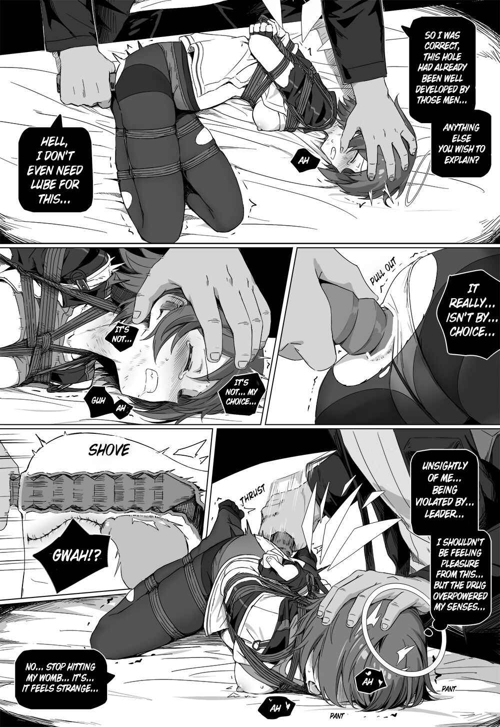 [kataokasan] 无能狂怒 pg 23-71 (明日方舟) [英訳]