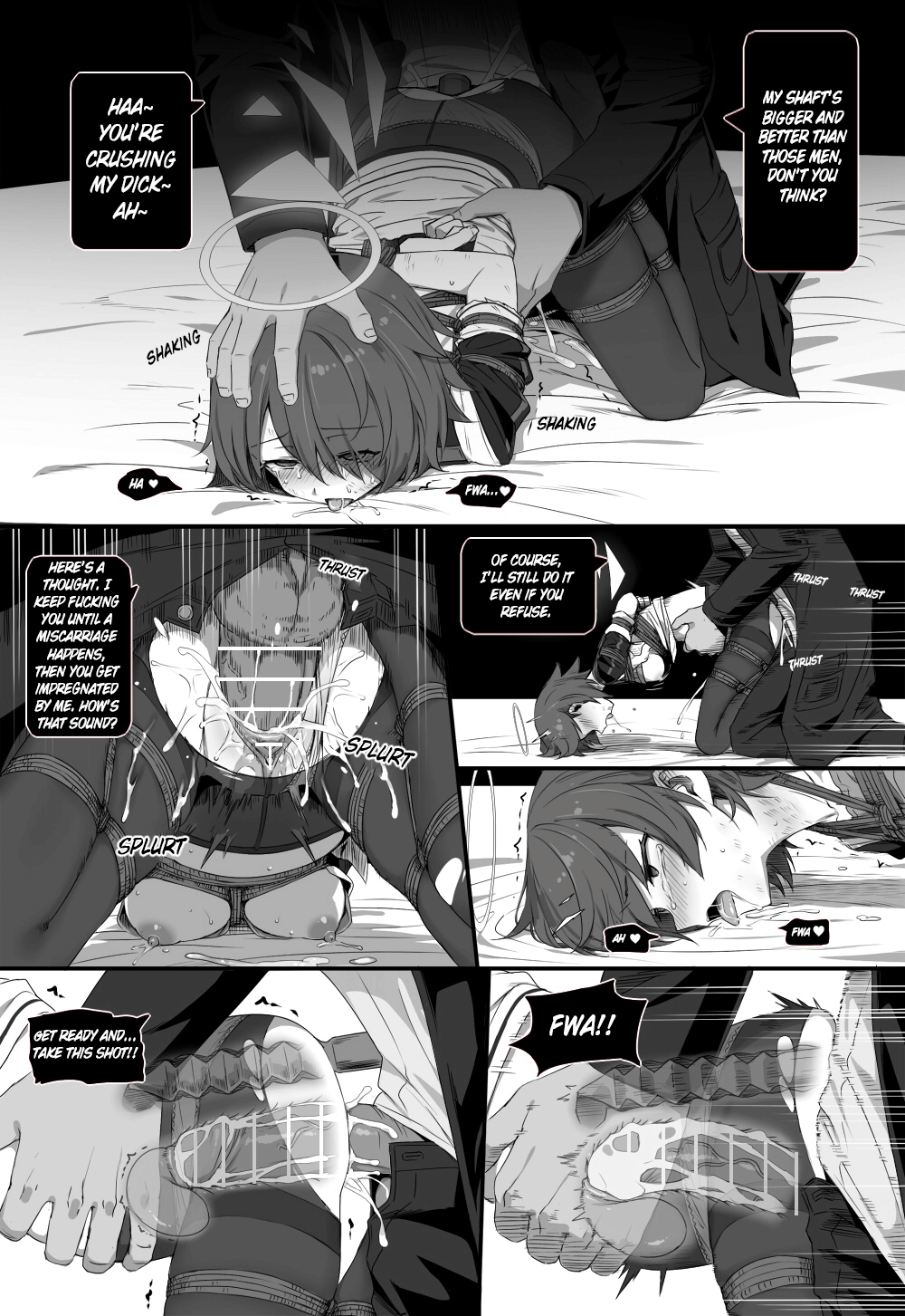 [kataokasan] 无能狂怒 pg 23-71 (明日方舟) [英訳]