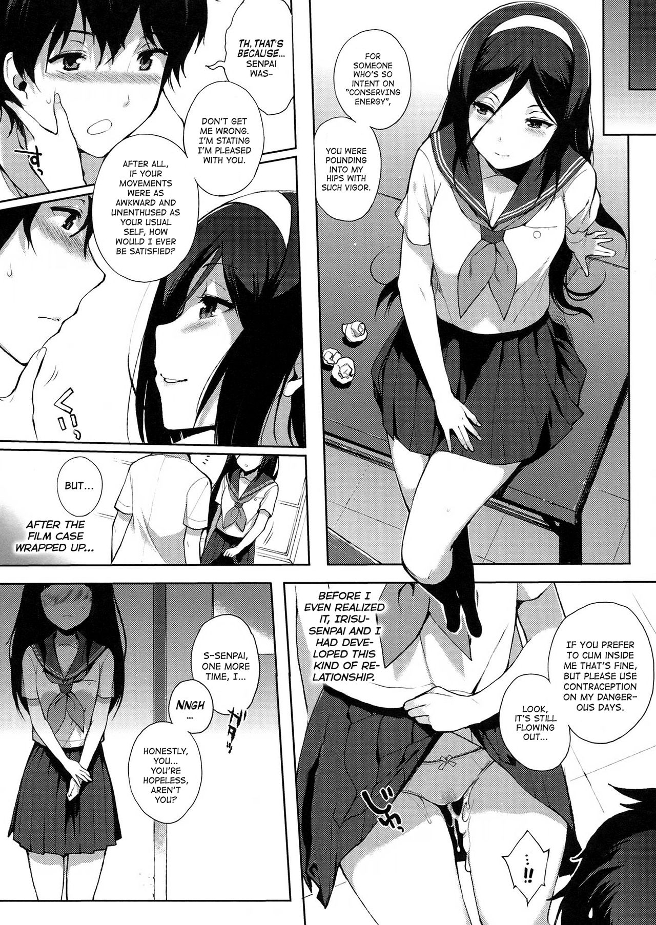 (C82) [NANIMOSHINAI (笹森トモエ)] 白菓 (氷菓) [英訳]