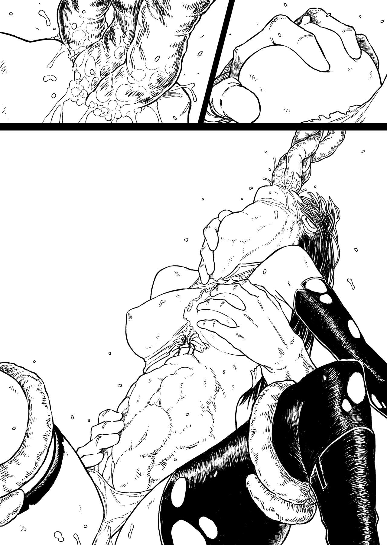 ブルー・パーカッション ボーン ミッドナイト・プリデイション 正義のヒロイン、餌になる