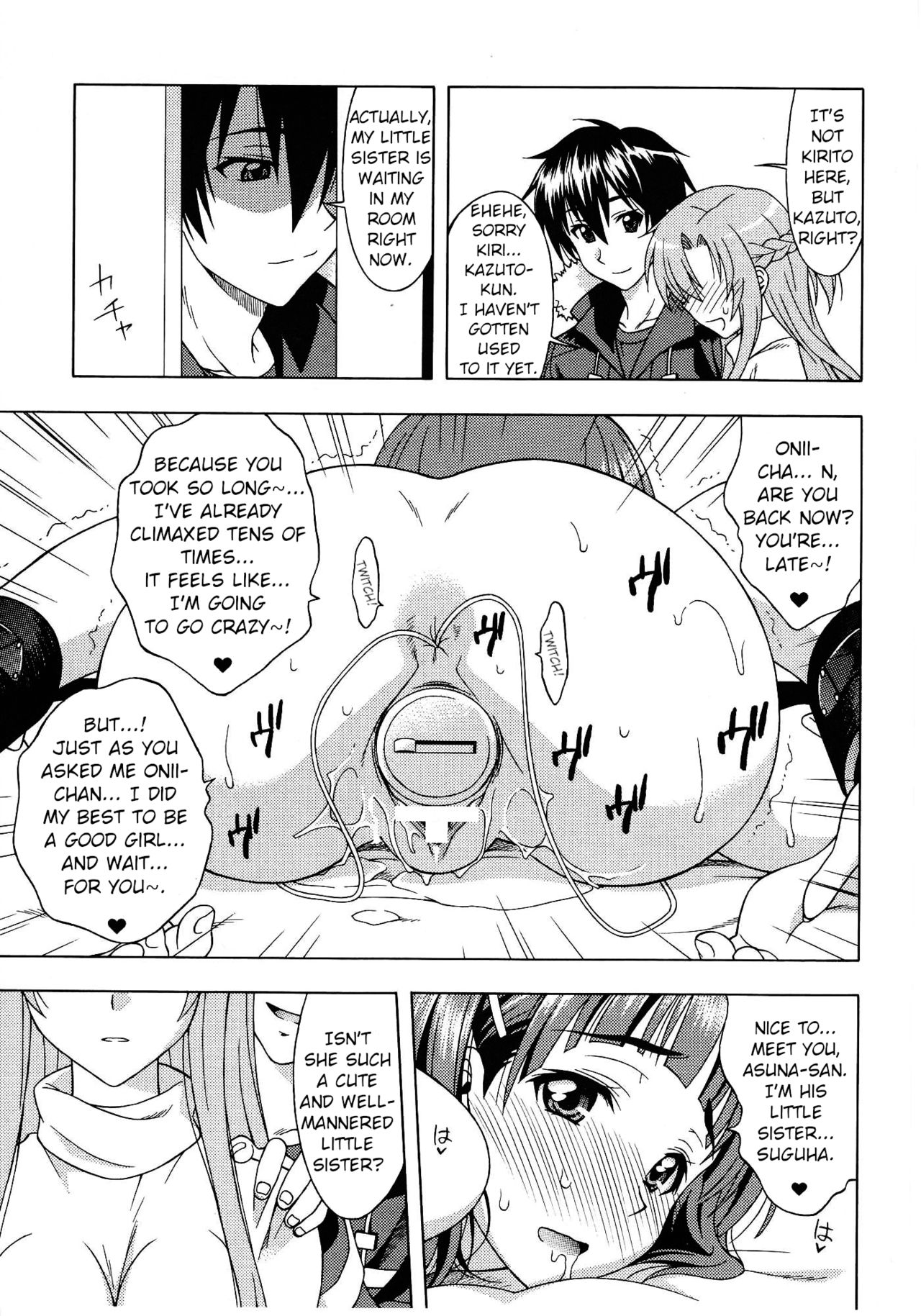 (HARUCC18) [芸は身を救う!! (華瑠羅翔)] 悦楽ノ園 (ソードアート・オンライン) [英訳]