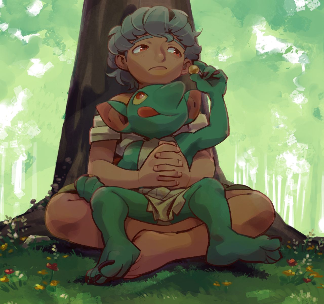 [久米だいら] 異言語なふたなり♀×ゴブリン♂