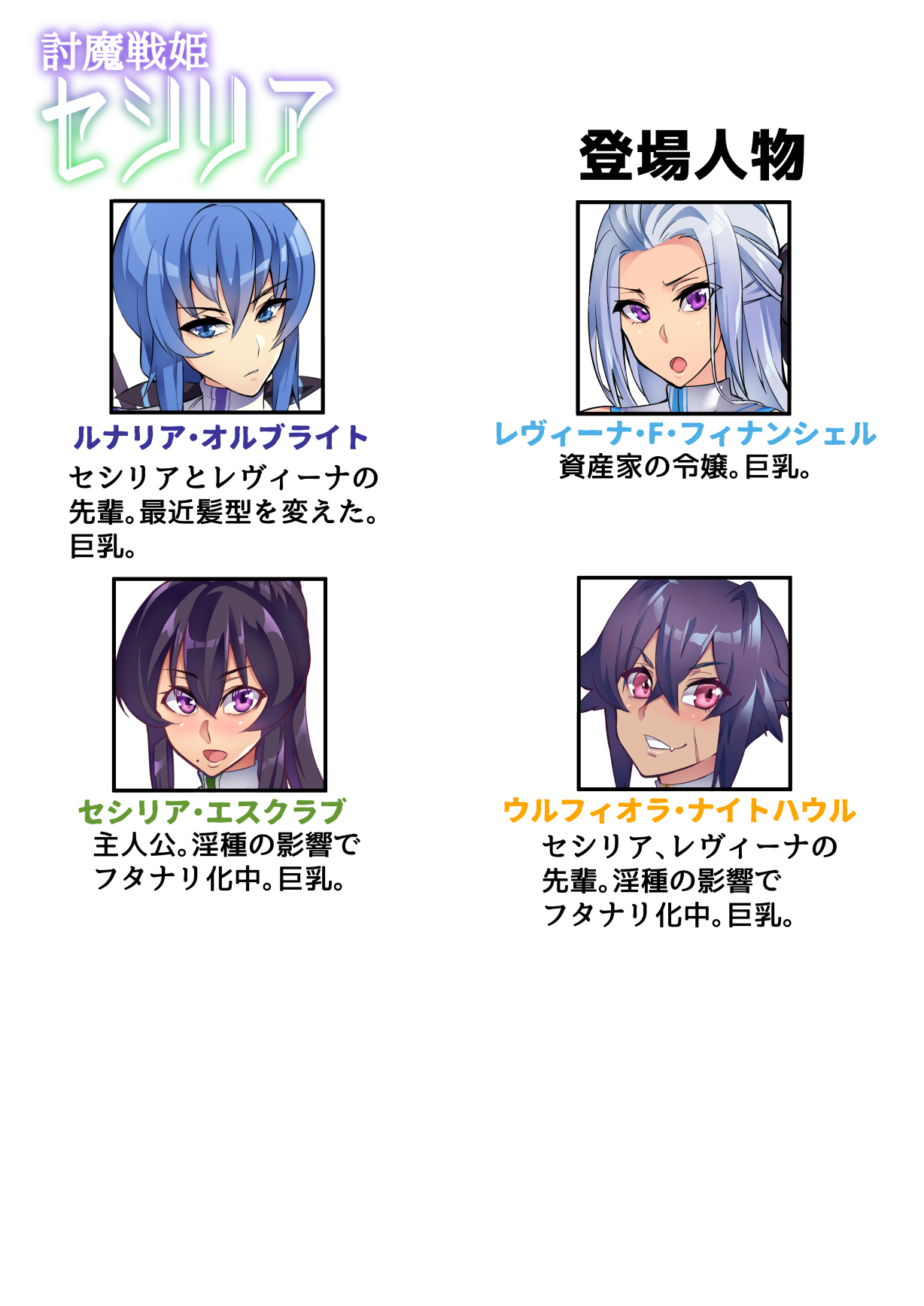 [波止場 茜] 討魔戦姫セシリア 10-14