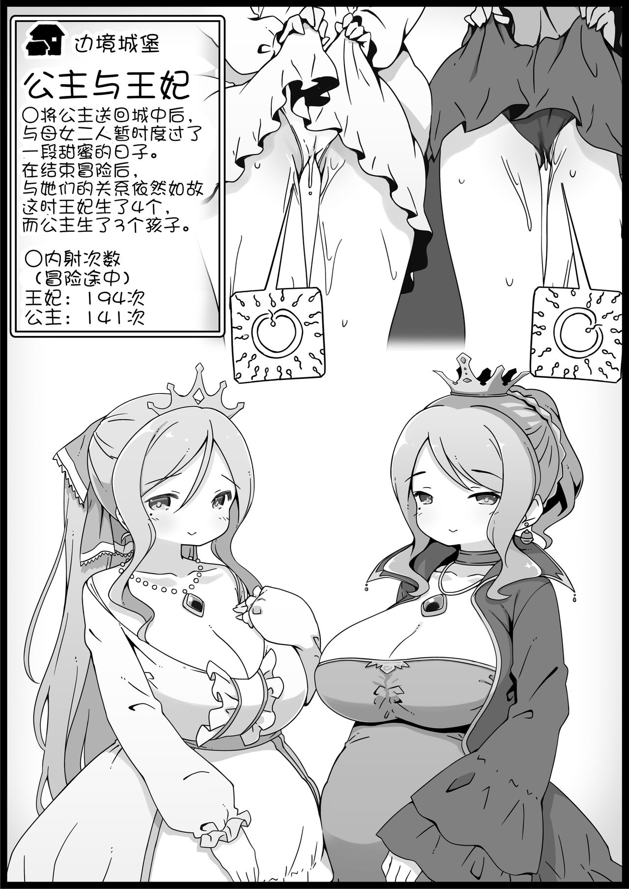 [サキュバスの卵 (アネスキー)] 勇者に寛容すぎるファンタジー世界2～続・NPC(モブ)相手中心ショートH漫画集～ [中国翻訳]
