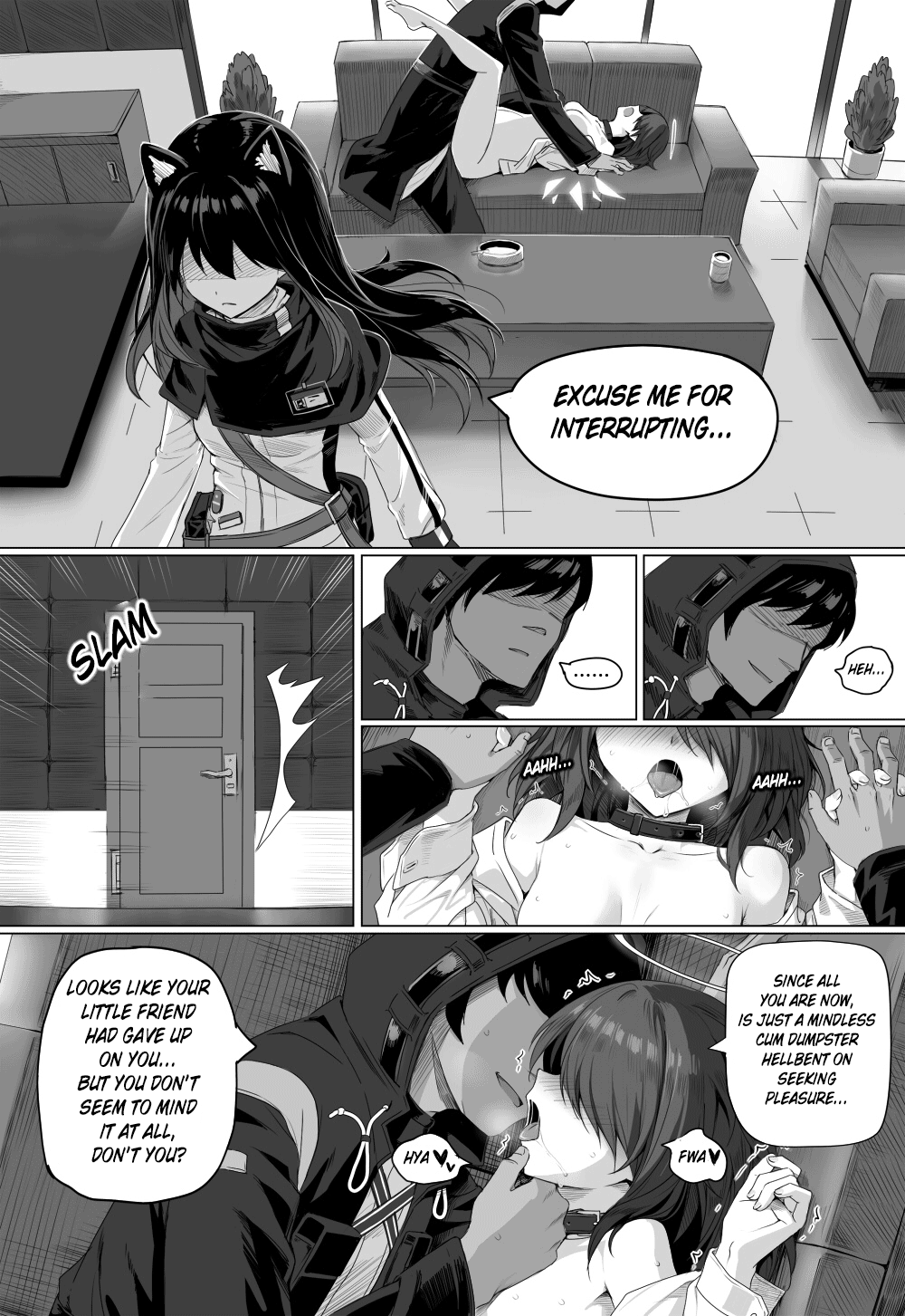 [kataokasan] 无能狂怒 pg 23-112 (明日方舟) [英訳]