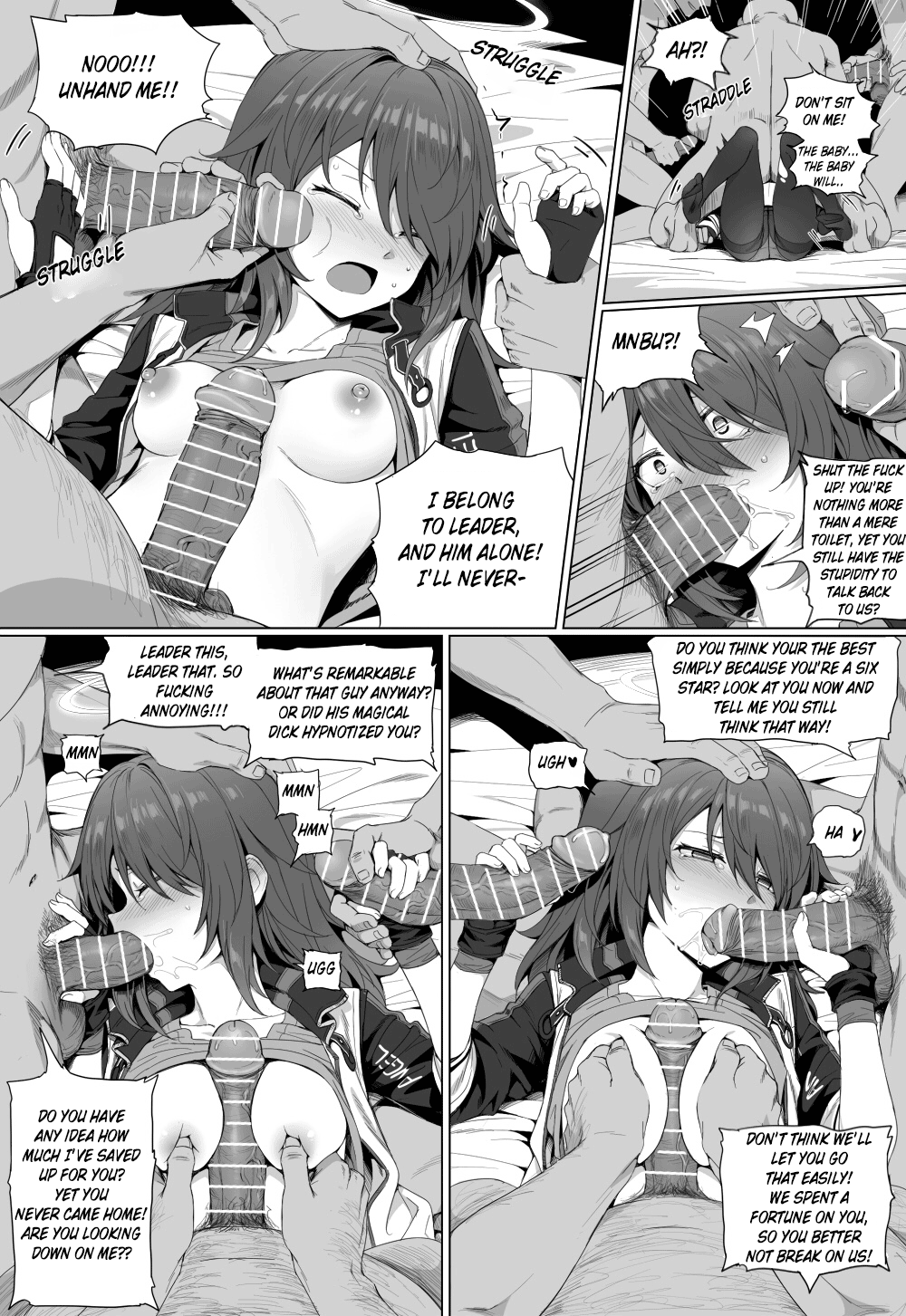 [kataokasan] 无能狂怒 pg 23-112 (明日方舟) [英訳]