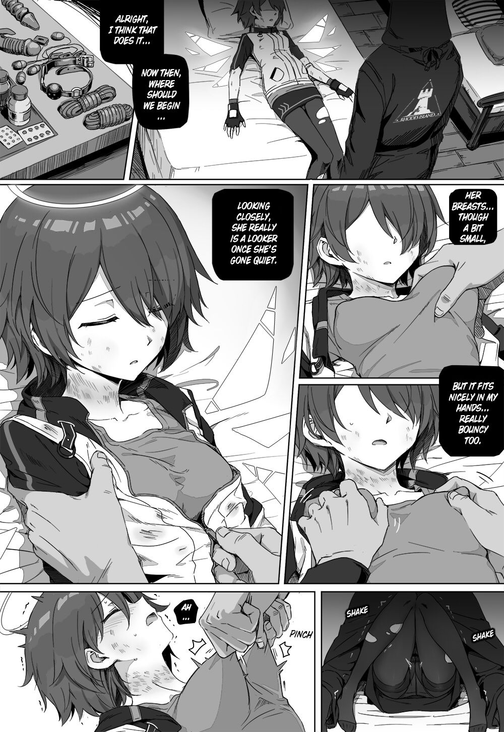 [kataokasan] 无能狂怒 pg 23-112 (明日方舟) [英訳]