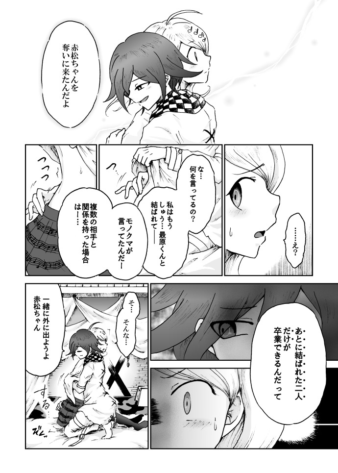 [ダンバルディア] 【web再録】最赤：王赤＝２：８の紅鮭軸ゲスエロ凌辱NTR漫画