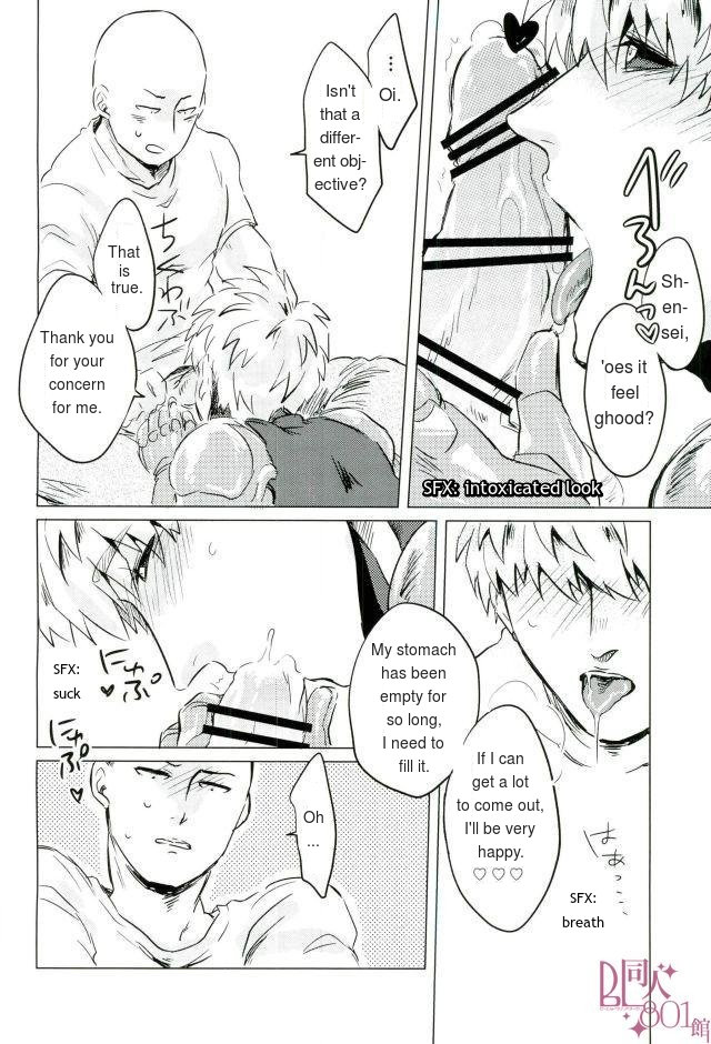 (ONE→HUNDRED 2) [りせるぷ (サワ)] 満タンでお願いします。 (ワンパンマン) [英訳]