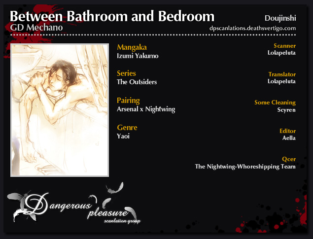 [GD (和泉八雲)] BETWEEN BATHROOM AND BEDROOM. [英訳]
