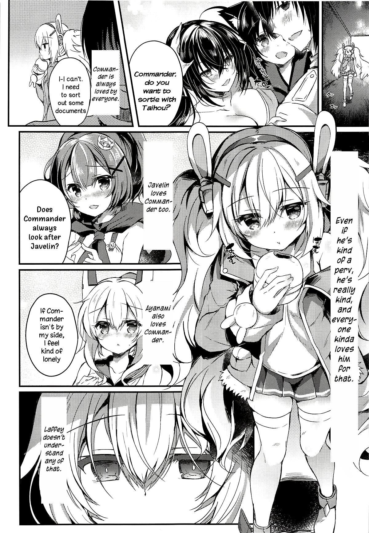 (COMIC1☆14) [Lonely Church (鈴音れな)] 夢見る兎は何を見る? (アズールレーン) [英訳]