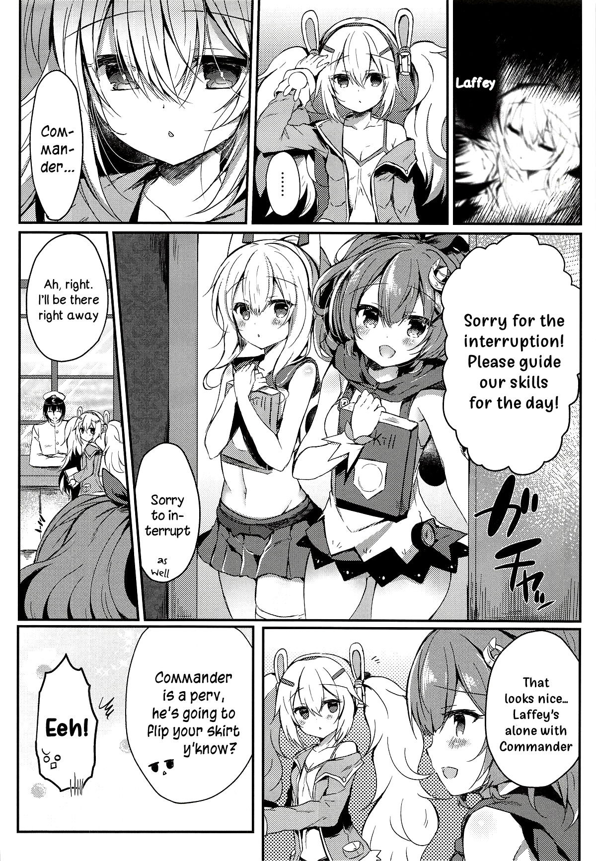 (COMIC1☆14) [Lonely Church (鈴音れな)] 夢見る兎は何を見る? (アズールレーン) [英訳]