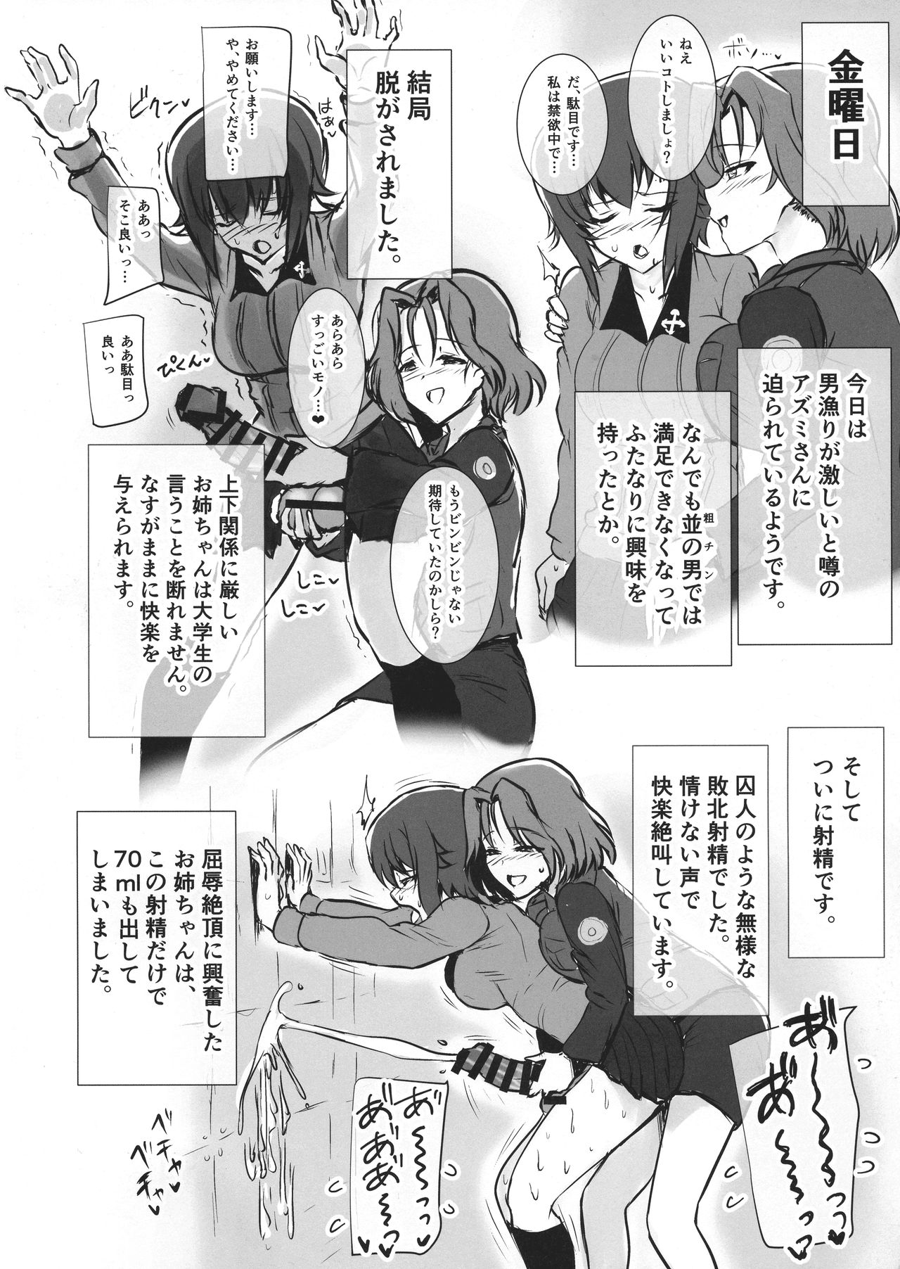 (ふたけっと15) [虞犯少年] ふたまほせーよく日記 (ガールズ&パンツァー)