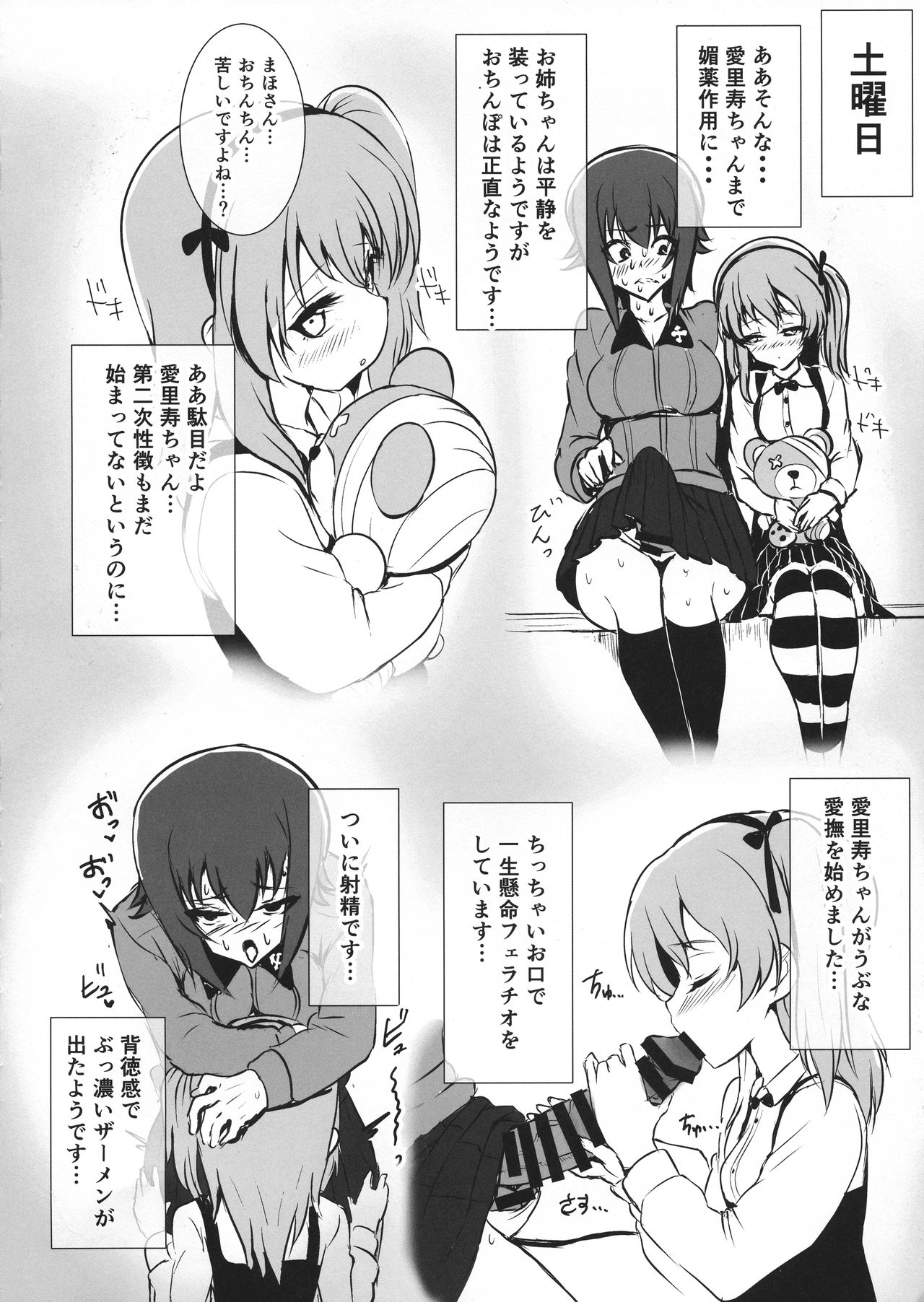 (ふたけっと15) [虞犯少年] ふたまほせーよく日記 (ガールズ&パンツァー)