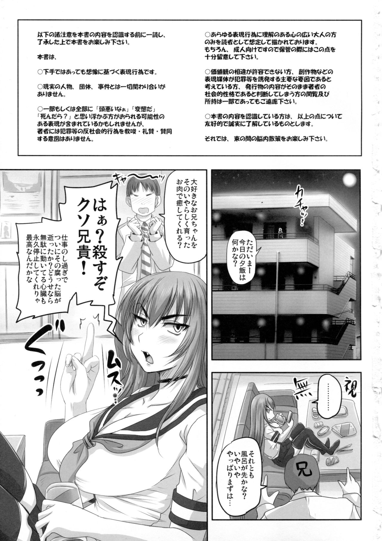 (C94) [のざらし (野晒惺)] バカ兄貴専用の性処理オナホ生活に慣れるどころかウンザリしてるオラオラ妹の日々。