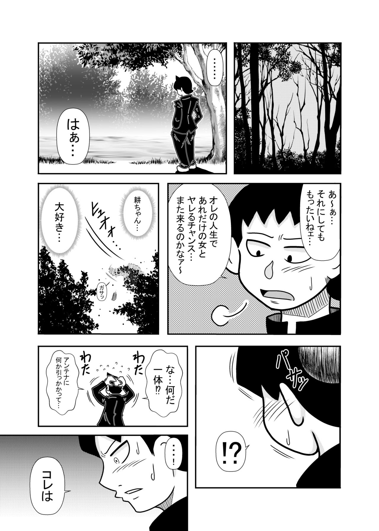 [トリ◯] 森の人形
