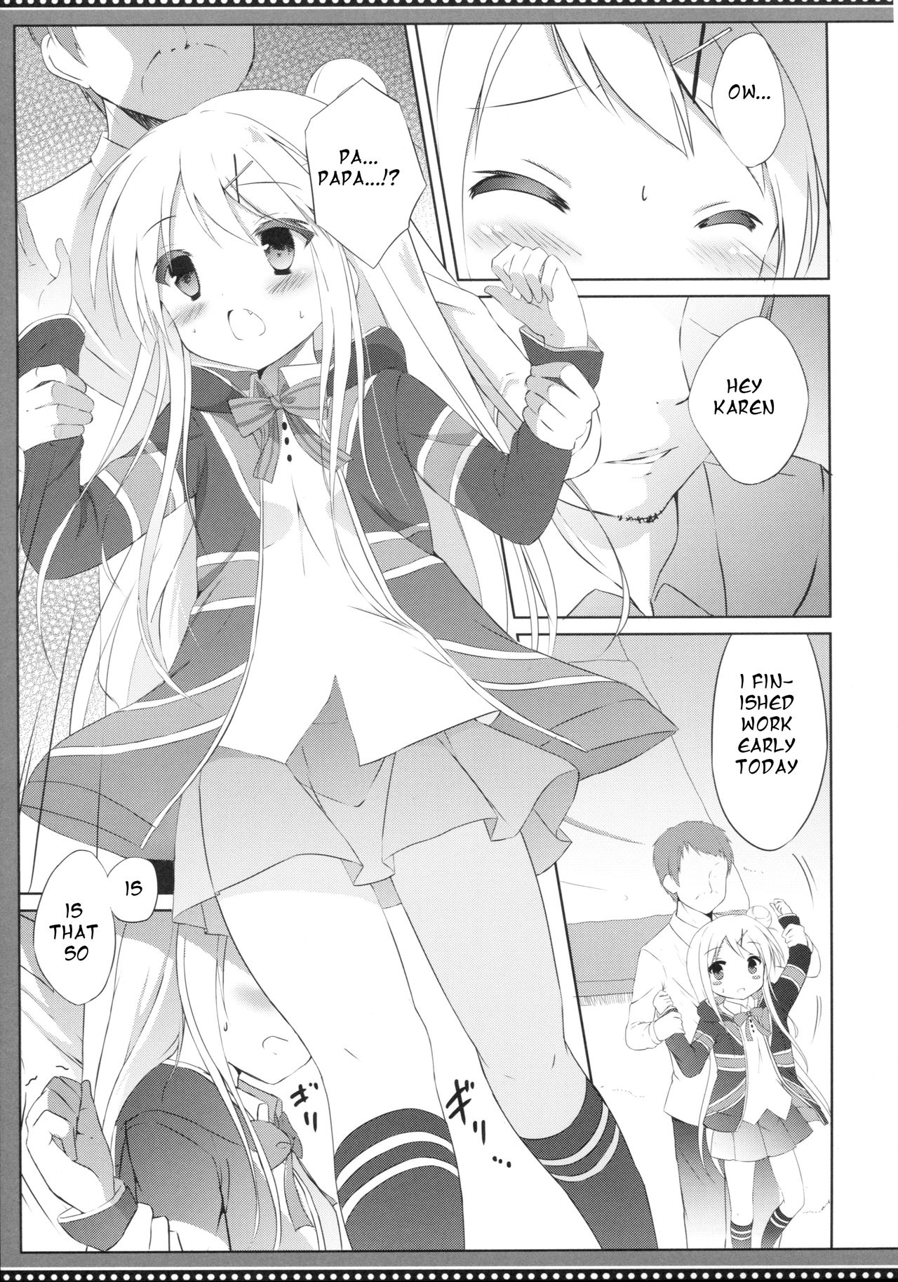 (COMIC1☆10) [DOGYEAR (九条だんぼ)] カレンコンプレックス (きんいろモザイク) [英訳]