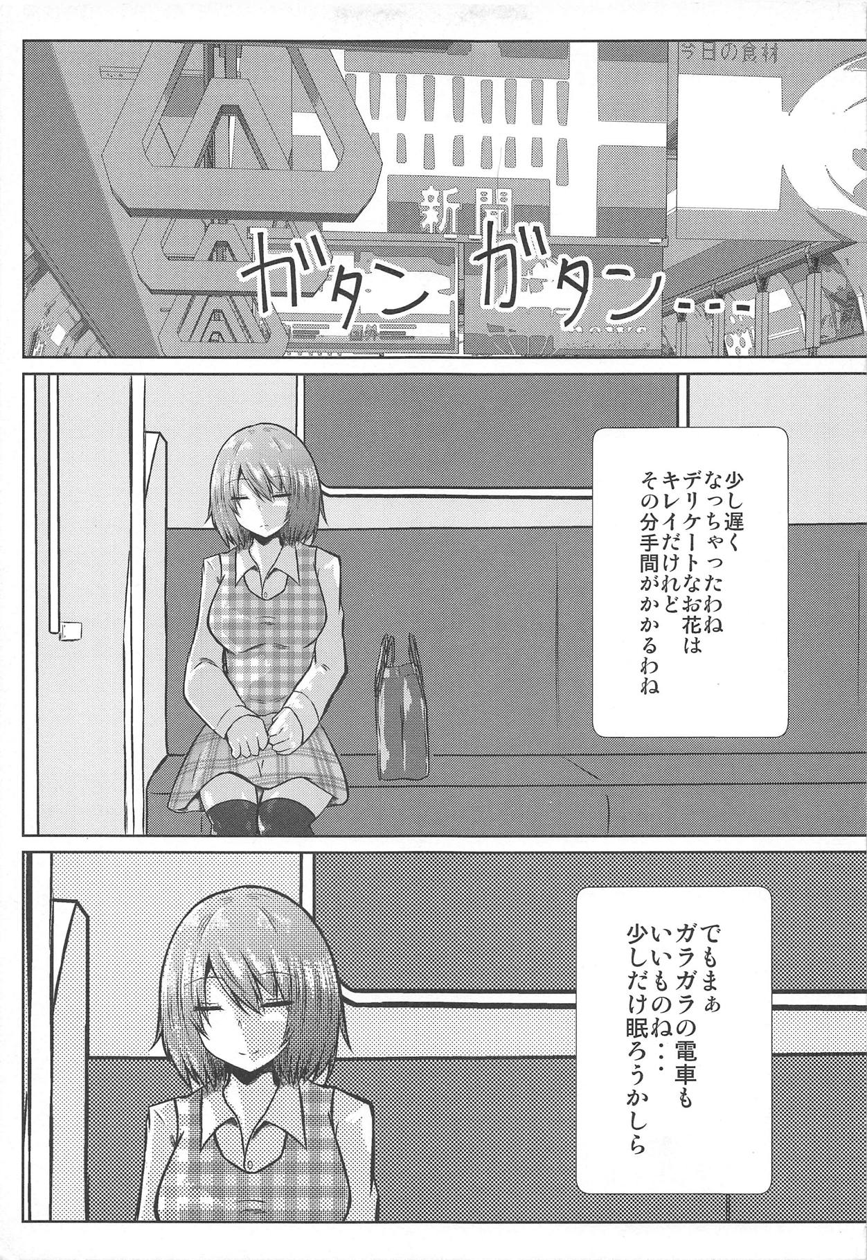 (例大祭16) [色ねこペンシル (いろえん)] 女子高生風見幽香痴漢電車被害 (東方Project)