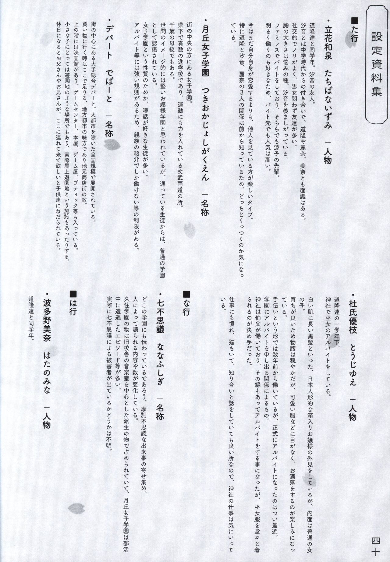 [あっぷりけ] 花の野に咲くうたかたの Wissenschaft -桜-