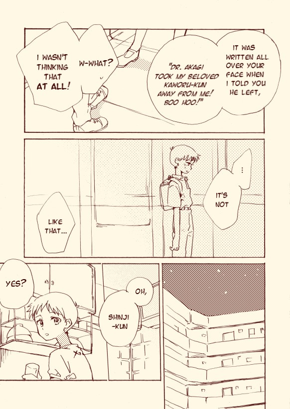 [もえさし] シンカヲ漫画 (新世紀エヴァンゲリオン) [英訳]