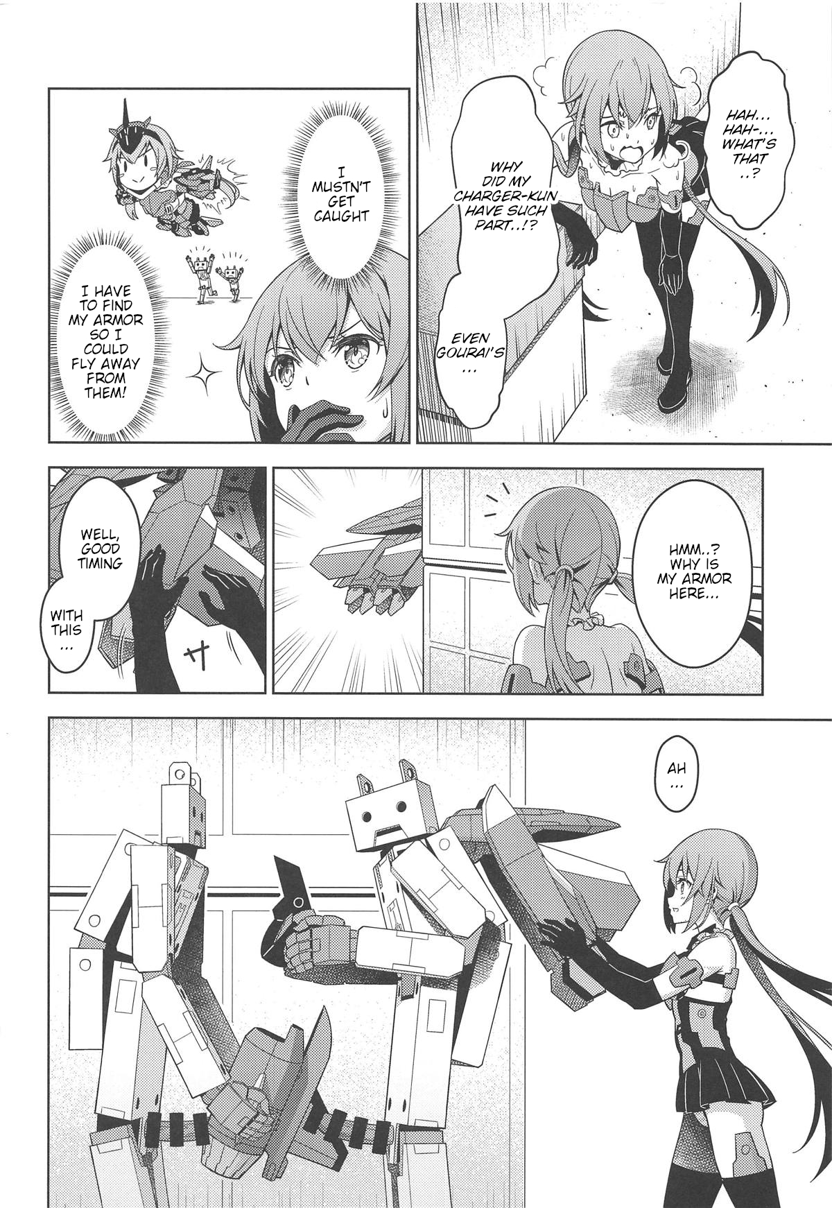 [Pinacotheca (ピナケス)] スティ子、充電される! (フレームアームズ・ガール) [英訳]