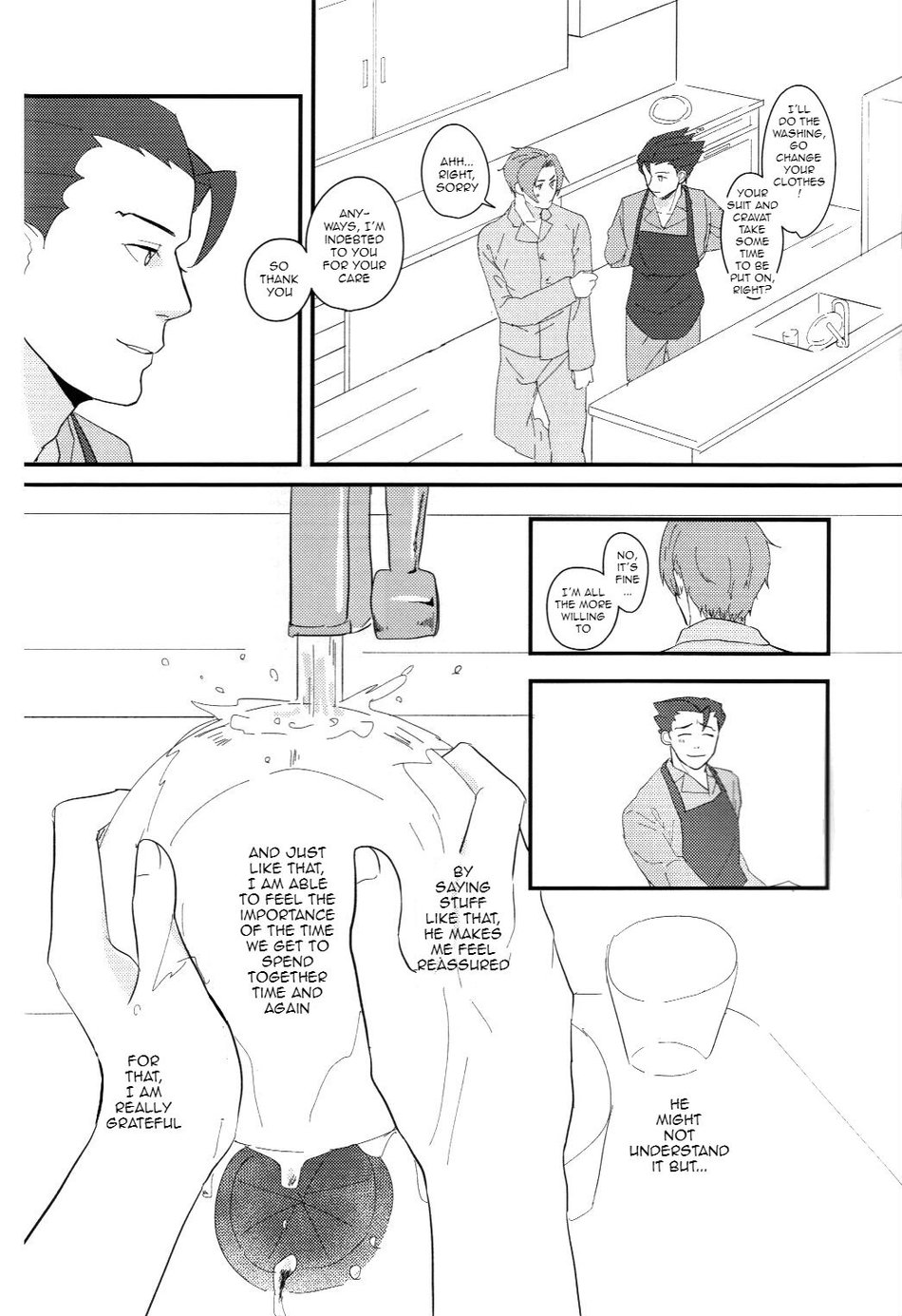 (裁きの庭29) [ルルル (みなみ)] キャッツクレイドル (逆転裁判) [英訳]