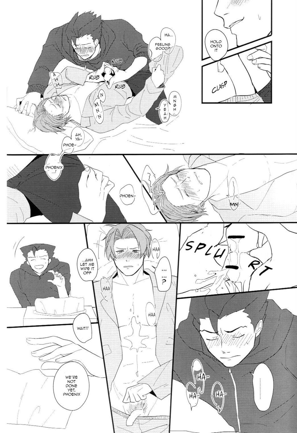 (裁きの庭29) [ルルル (みなみ)] キャッツクレイドル (逆転裁判) [英訳]
