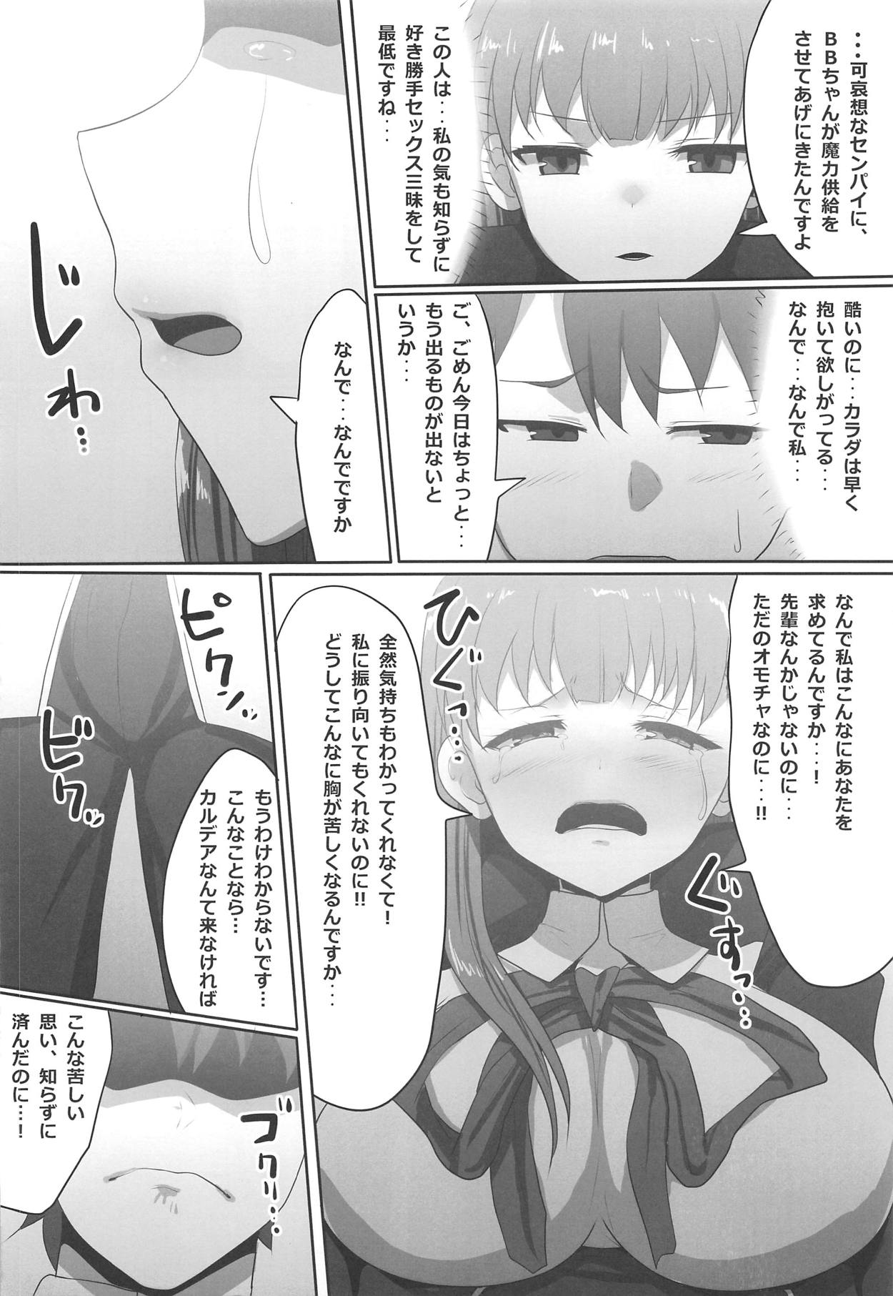 (C95) [魔術結社・黒き翼 (C-Low)] 隠れ処女のBBちゃんと隠れヤリチンのぐだおくん (Fate/Grand Order)