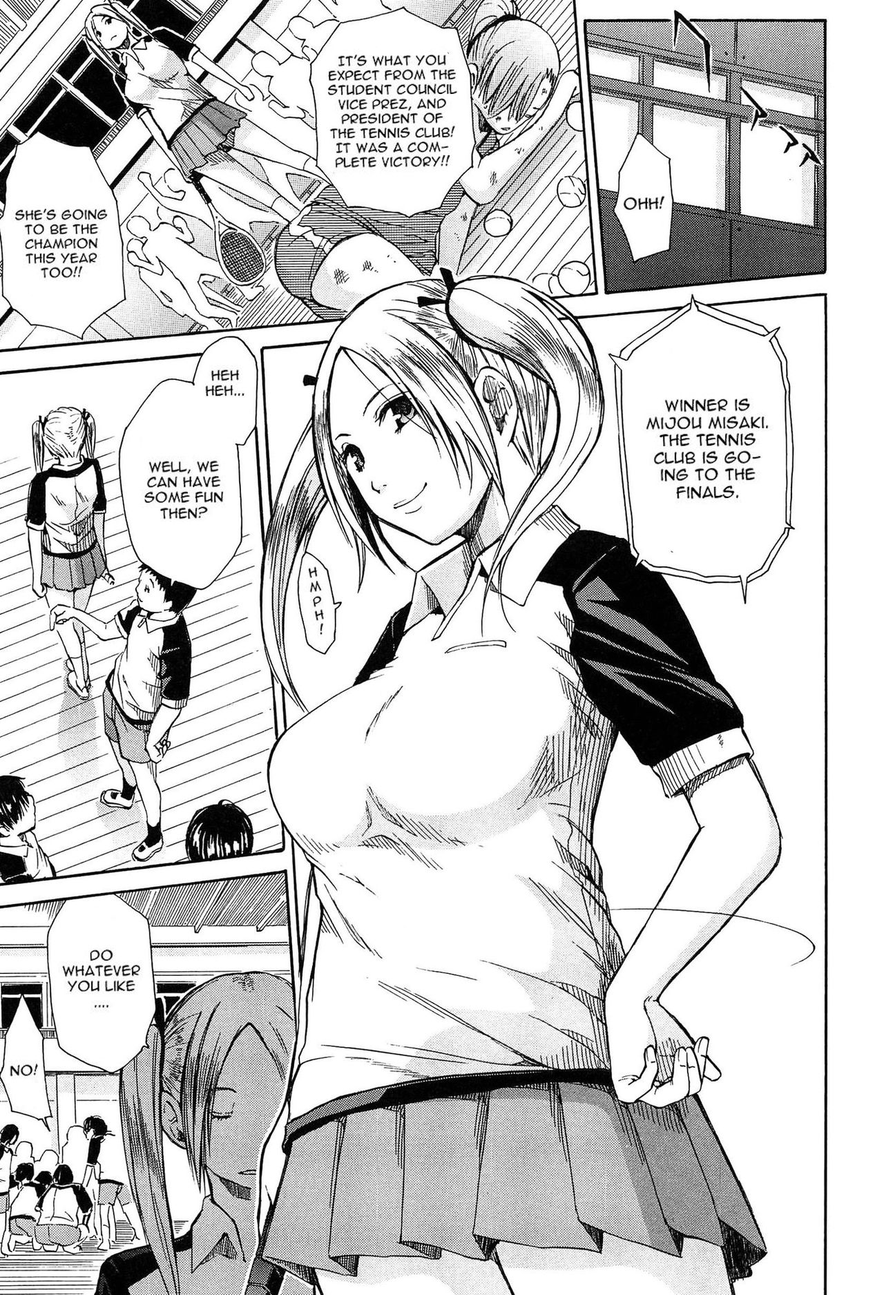 [千要よゆち] 輪姦学園 第1-4話 [英訳]