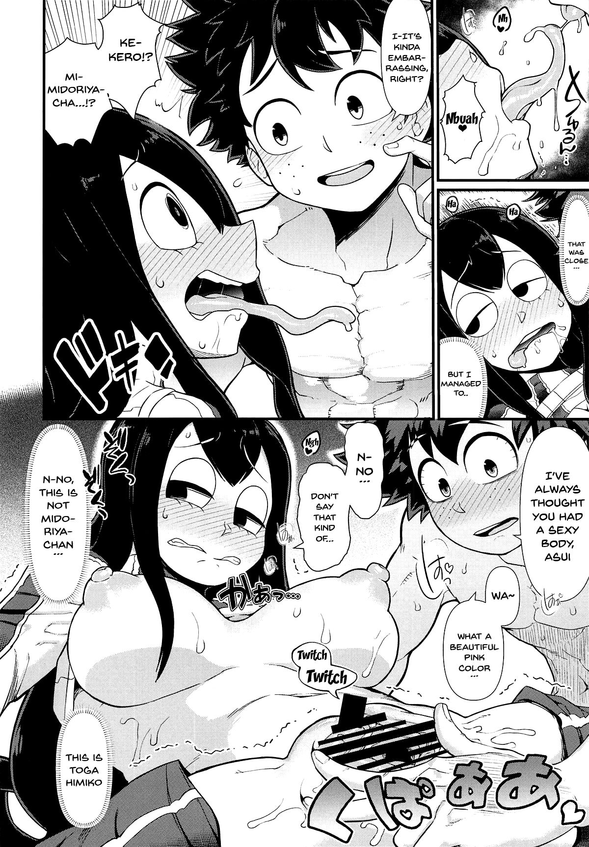 (C95) [暁勝家ノサークル (暁勝家)] 好色蛙 (僕のヒーローアカデミア) [英訳]