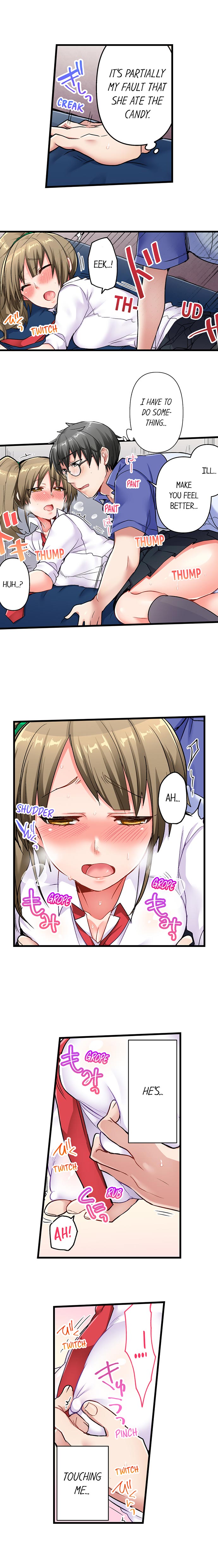 [霜也] チャイムが鳴ったら5秒で発情～宅配女子は媚薬塩飴でイキ漏らす～ 第1-18話 [英訳] [進行中]