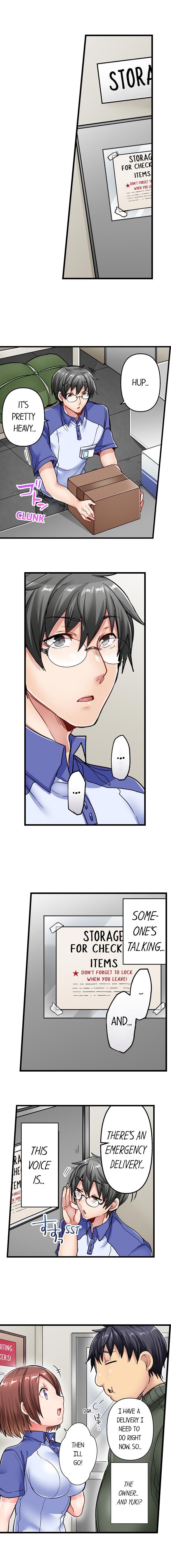 [霜也] チャイムが鳴ったら5秒で発情～宅配女子は媚薬塩飴でイキ漏らす～ 第1-18話 [英訳] [進行中]