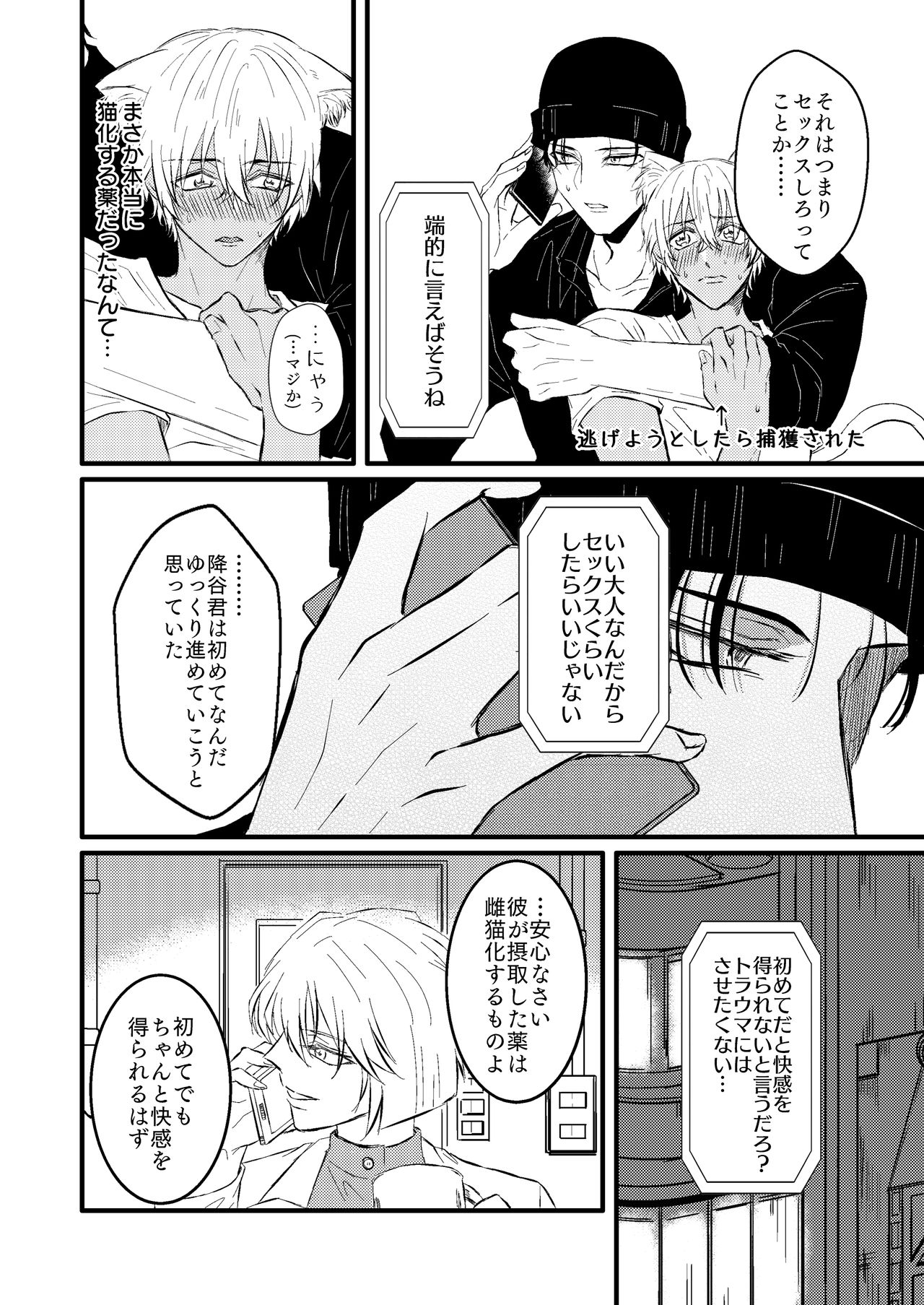 [追撃ピストン (京宮良)] DON'T CRY MY KITTY!! (名探偵コナン) [DL版]